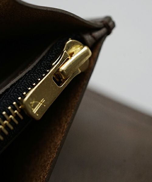 YOKO SAKAMOTO ヨーコサカモト<br>REGULAR WALLET  / レギュラーウォレット[BROWN] YS-LW-REGLLAR