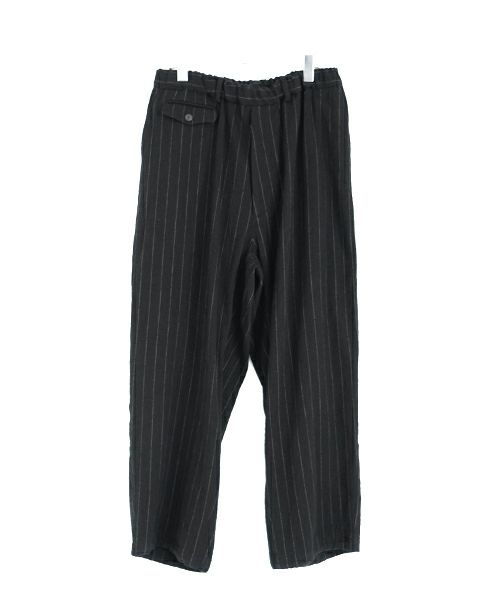 YOKO SAKAMOTO ヨーコサカモト ANTIQUE WIDE PANTS [BLACK] YS-24SS-14 アンティークワイドパンツ