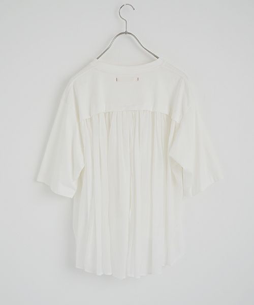 suzuki takayuki スズキタカユキ combination t-shirt [S-241-01/nude] コンビネーション tシャツ
