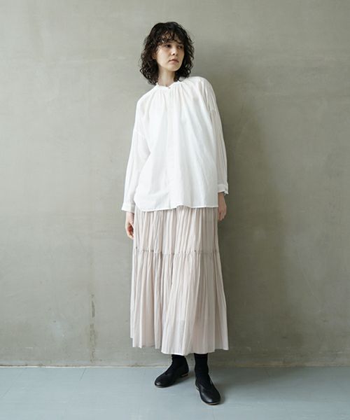 suzuki takayuki スズキタカユキ khadi shirt II [T001-14-2/off white] カディシャツ