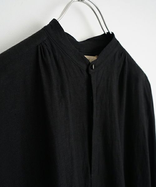 suzuki takayuki スズキタカユキ peasant dress Ⅰ [S241-25/black] ペザント ドレス