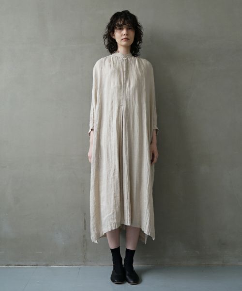 suzuki takayuki スズキタカユキ peasant dress Ⅱ [S241-26/beige] ペザント ドレス