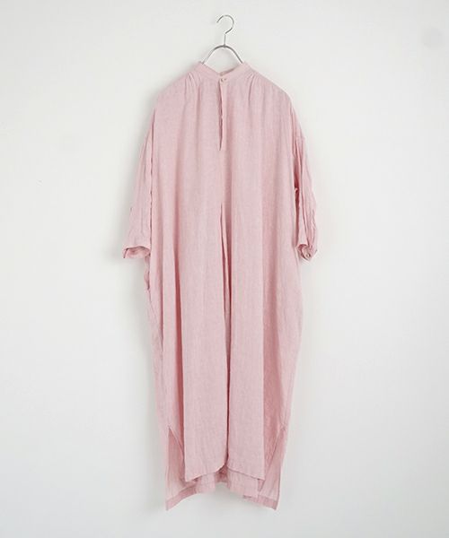 suzuki takayuki スズキタカユキ peasant dress Ⅱ [S241-26/fischer's orchid pink] ペザント ドレス