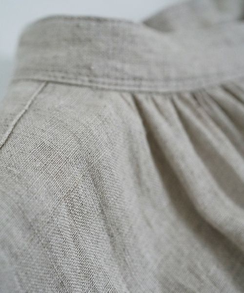 suzuki takayuki スズキタカユキ french-sleeve dress [S241-31/beige] フレンチスリーブ ドレス