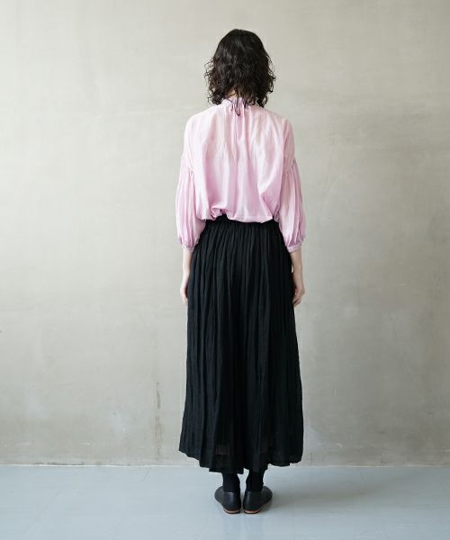 suzuki takayuki スズキタカユキ culotte pants[S241-38/black] キュロットパンツ