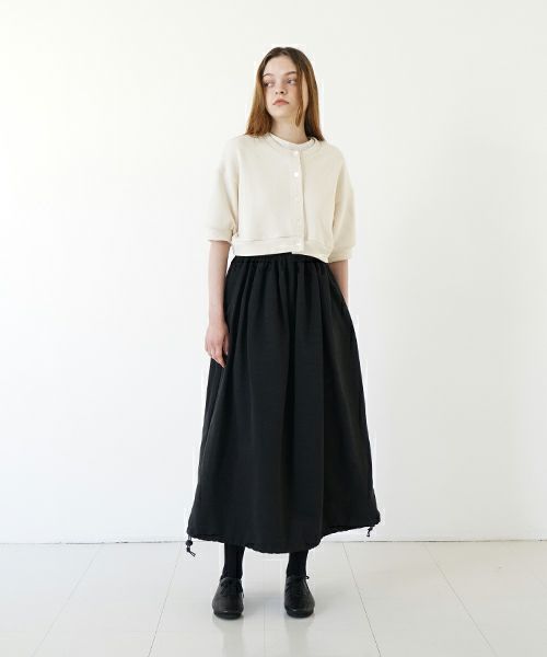 Mochi モチ bolero cardigan [ms24-jk-01/off white] ボレロカーディガン