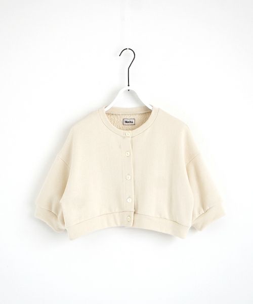 Mochi モチ bolero cardigan [ms24-jk-01/off white] ボレロカーディガン