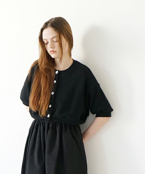 Mochi モチ bolero cardigan [ms24-jk-01/black] ボレロカーディガン