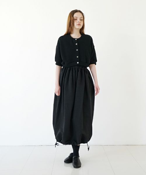 Mochi モチ bolero cardigan [ms24-jk-01/black] ボレロカーディガン