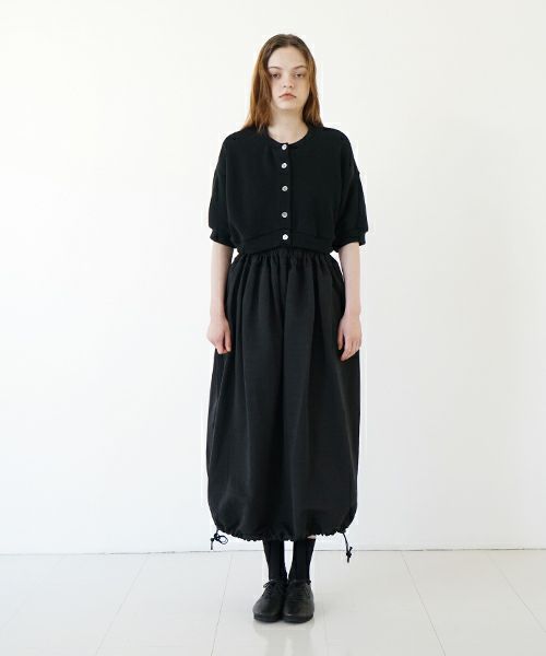 Mochi モチ bolero cardigan [ms24-jk-01/black] ボレロカーディガン