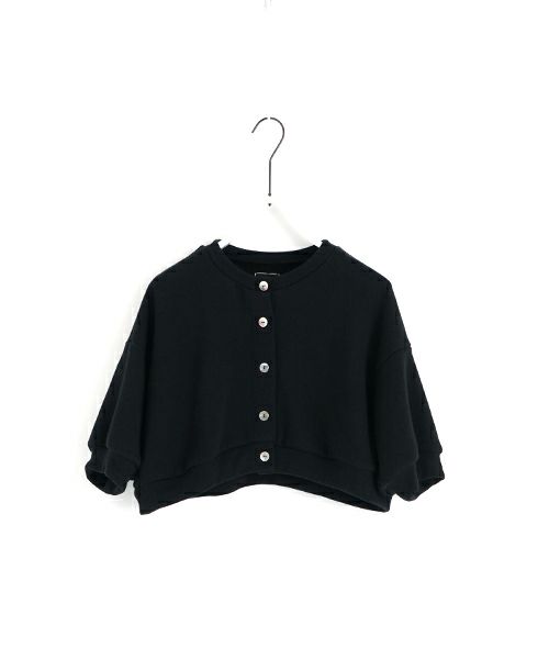 Mochi モチ bolero cardigan [ms24-jk-01/black] ボレロカーディガン