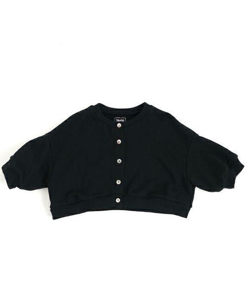 Mochi モチ bolero cardigan [ms24-jk-01/black] ボレロカーディガン