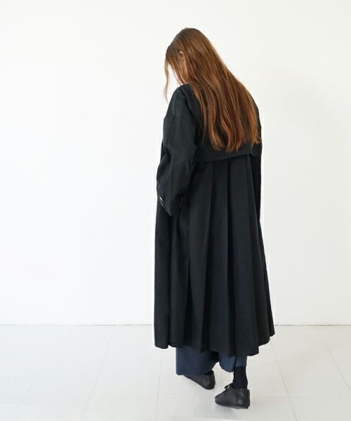 Mochi
モチ
tuck trench coat [ms24-co-01/black]
タックトレンチコート