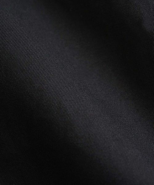 Mochi モチ tuck trench coat [ms24-co-01/black] タックトレンチコート