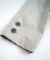 Mochi モチ tuck trench coat [ms24-co-01/chalk] タックトレンチコート