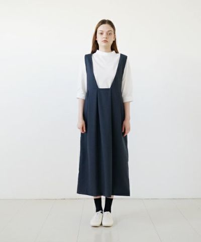 Mochi モチ jumper tuck skirt [black/・1]