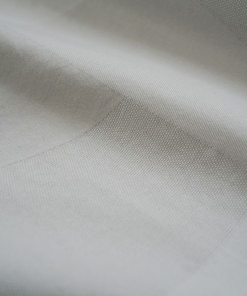 Mochi モチ geometric jumper tuck skirt [ms23-op-03/ash×gray] 幾何学柄ジャンプタックスカート