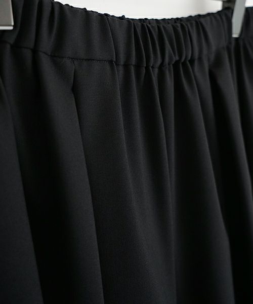 Mochi モチ flare wide pants [ma23-pt-01/black] フレアーワイドパンツ