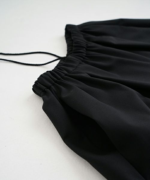 Mochi モチ flare wide pants [ma23-pt-01/black] フレアーワイドパンツ