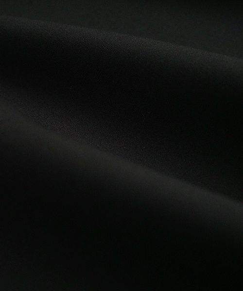 Mochi モチ flare wide pants [ma23-pt-01/black] フレアーワイドパンツ