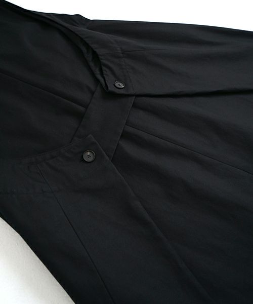 Mochi モチ v-neck belt dress [ms22-op-02/black] Vネックベルトドレス