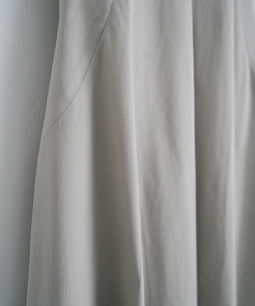 Mochi モチ v-neck belt dress [ms22-op-02/chalk] Vネックベルトドレス