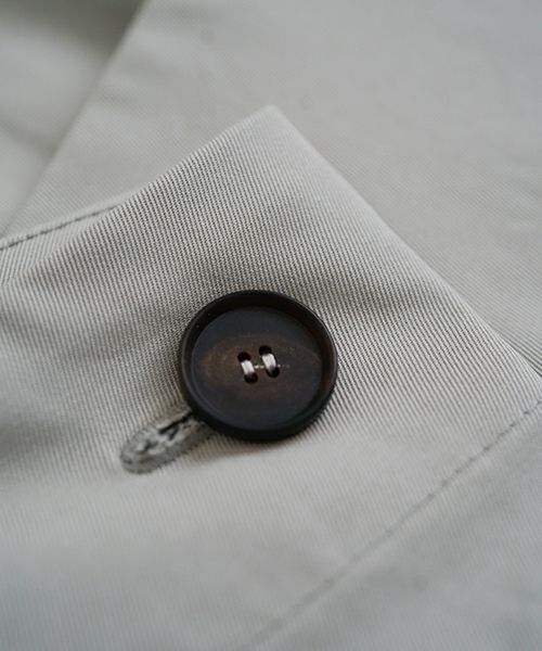 Mochi モチ v-neck belt dress [ms22-op-02/chalk] Vネックベルトドレス