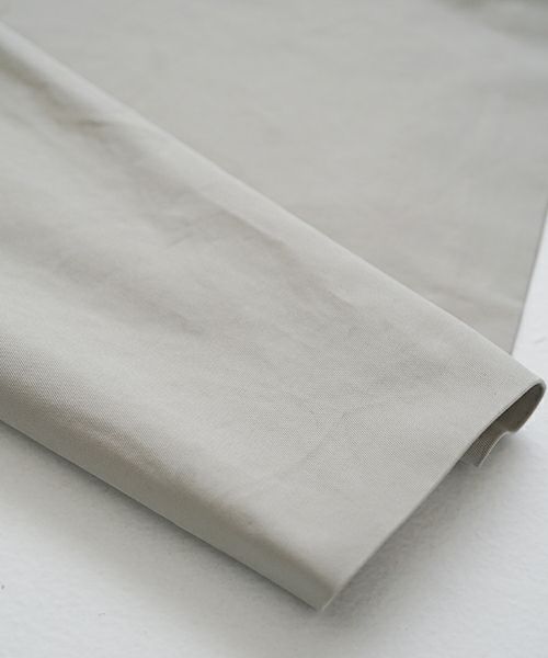 Mochi モチ v-neck belt dress [ms22-op-02/chalk] Vネックベルトドレス