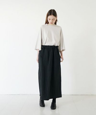 Mochi モチ  wrap pants [ma22-pt-01/black] ラップパンツ