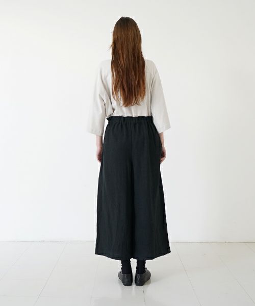 Mochi モチ  wrap pants [ma22-pt-01/black] ラップパンツ