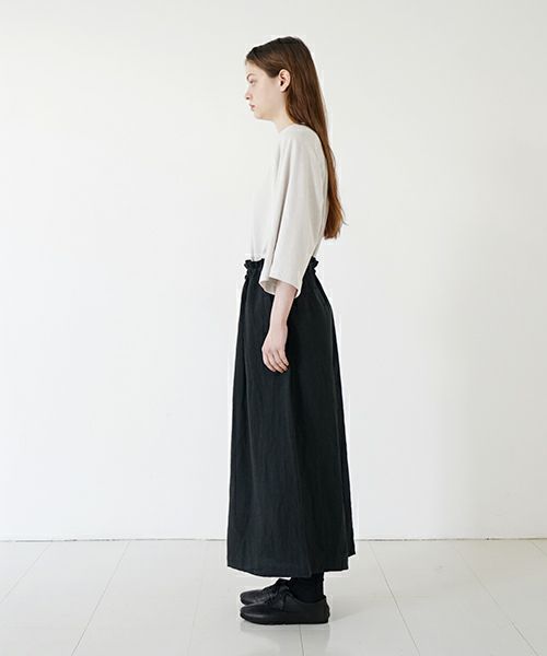Mochi モチ  wrap pants [ma22-pt-01/black] ラップパンツ