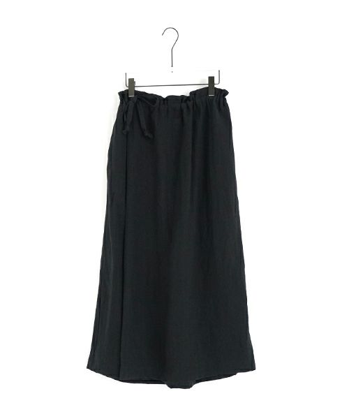 Mochi モチ  wrap pants [ma22-pt-01/black] ラップパンツ