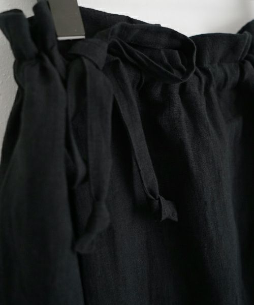 Mochi モチ  wrap pants [ma22-pt-01/black] ラップパンツ