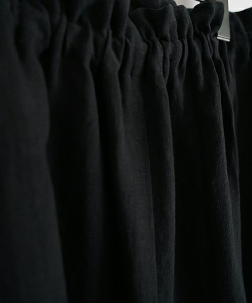 Mochi モチ  wrap pants [ma22-pt-01/black] ラップパンツ