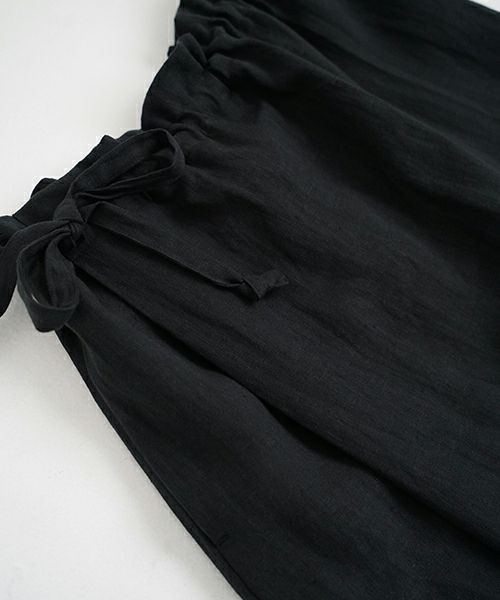 Mochi モチ  wrap pants [ma22-pt-01/black] ラップパンツ