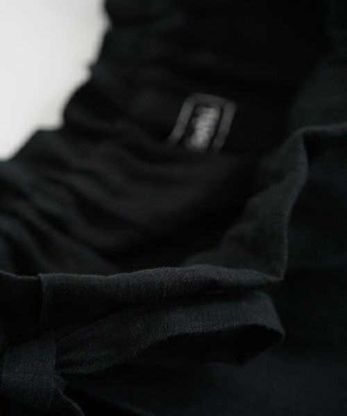 Mochi モチ  wrap pants [ma22-pt-01/black] ラップパンツ