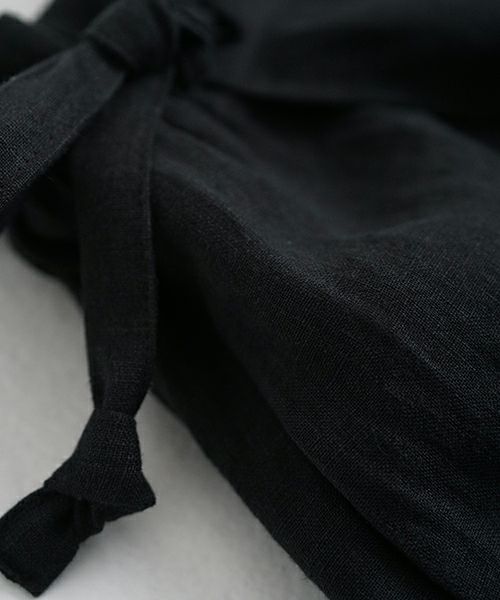 Mochi モチ  wrap pants [ma22-pt-01/black] ラップパンツ