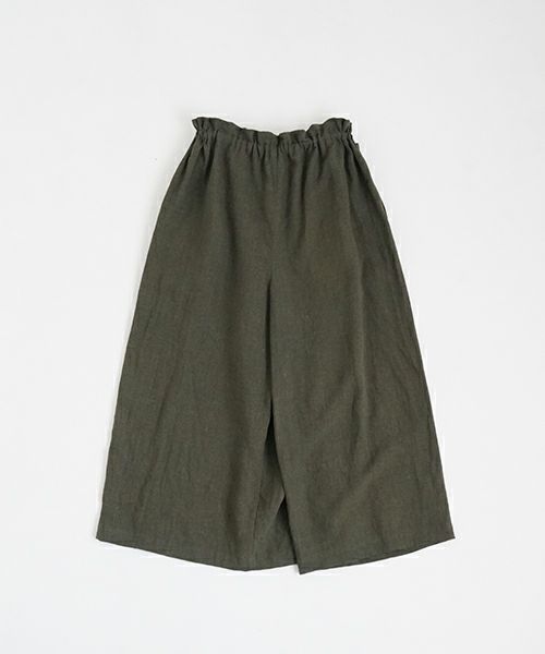 Mochi モチ  wrap pants [ma22-pt-01/dark khaki] ラップパンツ