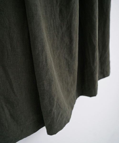 Mochi モチ  wrap pants [ma22-pt-01/dark khaki] ラップパンツ