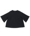 Mochi モチ tuck t-shirt [ms22-to-02/black] タックTシャツ