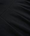 Mochi モチ tuck t-shirt [ms22-to-02/black] タックTシャツ