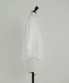 Mochi モチ gather blouse(organic cotton)[ms21-b-01/off white]
