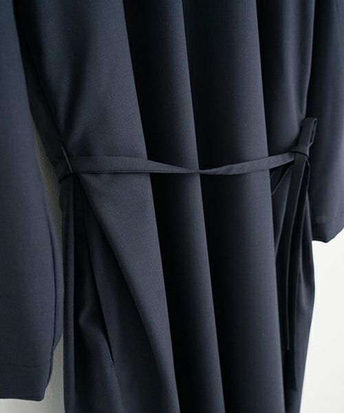 Mochi モチ high neck dress [mo-op-01/deep blue] ハイネックドレス