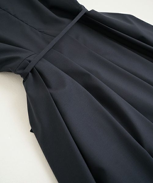 Mochi モチ high neck dress [mo-op-01/deep blue] ハイネックドレス