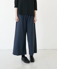 Mochi モチ wide pants [mo-pt-02/deep blue] ワイドパンツ