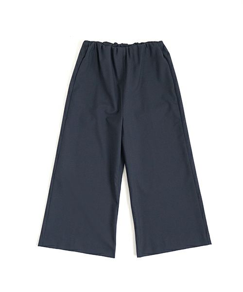 Mochi モチ wide pants [mo-pt-02/deep blue] ワイドパンツ