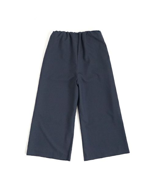 Mochi モチ wide pants [mo-pt-02/deep blue] ワイドパンツ