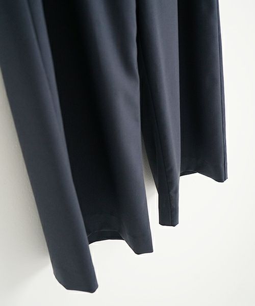 Mochi モチ wide pants [mo-pt-02/deep blue] ワイドパンツ