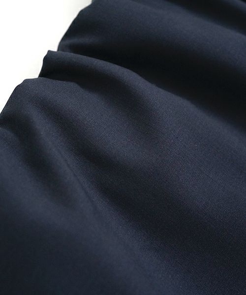 Mochi モチ wide pants [mo-pt-02/deep blue] ワイドパンツ