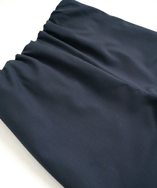Mochi モチ wide pants [mo-pt-02/deep blue] ワイドパンツ